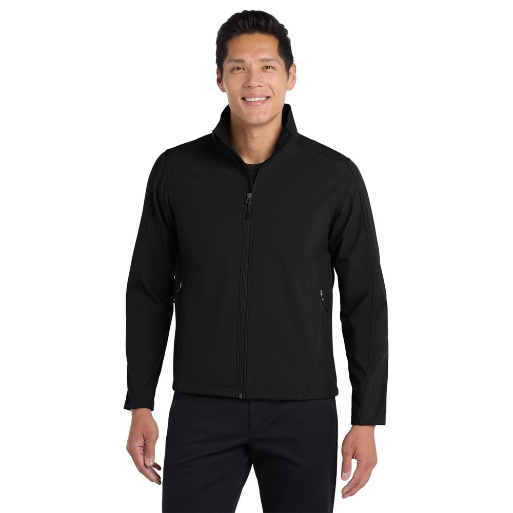 Port Authority Core Soft Shell Waterproof Wind‎ Resist Jacket J317 - Black 3XL